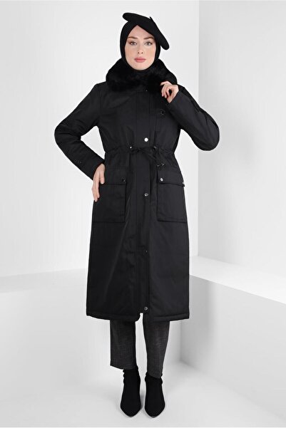 Alvina KÜRK DETAYLI PARKA 90423