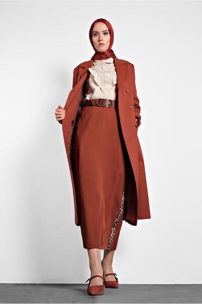 Alvina Пальто з ґудзиками та поясом 90003