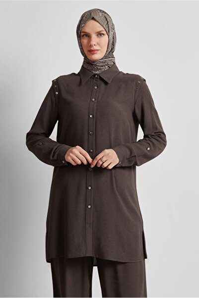 Alvina Pants Viscos Linen Set 45612