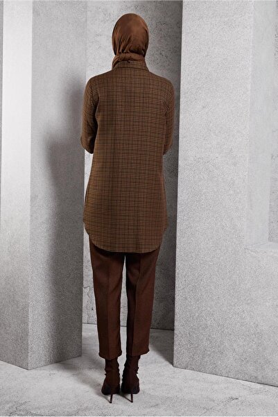 Alvina 45165 Модел Туника с Кариран Шарен Шарен