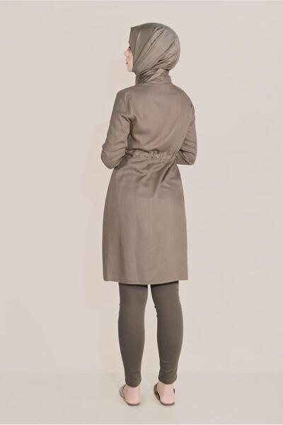 Alvina Square Patterned Belden Elastic Tunic 40729