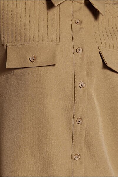 Alvina 45117 Model Shirt Collar and Pants Set