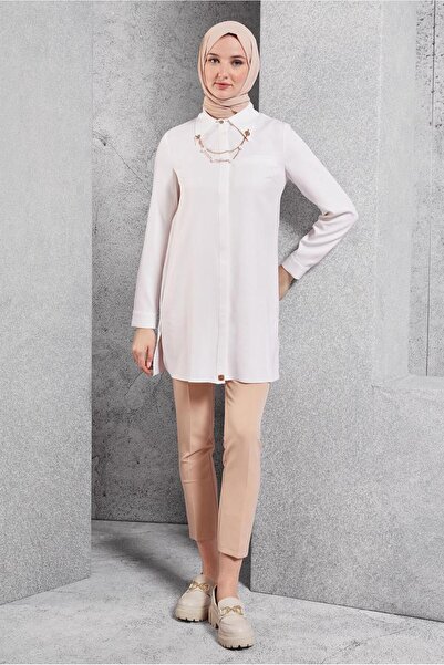 Alvina Accessory Detailed Tunic 45067