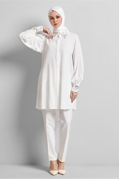 Alvina PUL BASKILI GÖMLEK TUNİK 45320