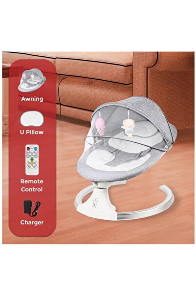 Cady One Baby Rocking Chair Bluetooth and Music with Remote Control, Electric Rocking Chair