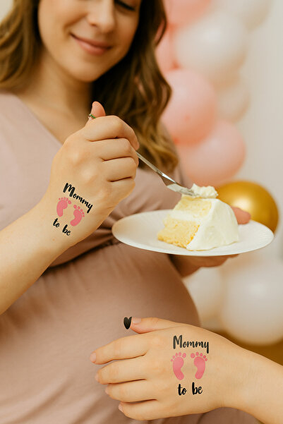 New Obsessions Baby Shower-kız Annesi Geçici Dövme- Mommy To Be Geçici Dövme ...