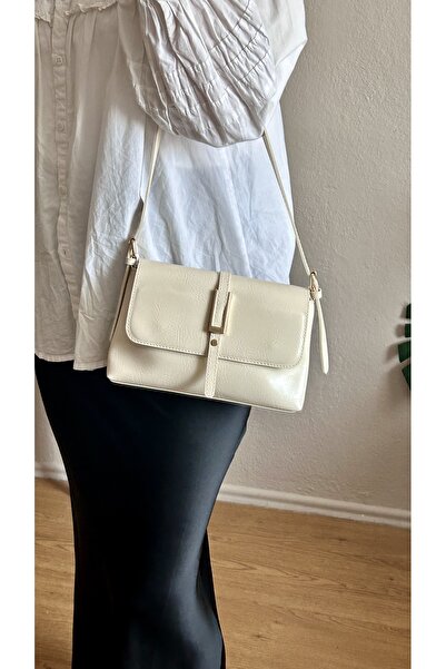 cosybag. Pinterest Senna Модель Жіноча М'яка Штучна Шкіра Маленька Сумка На Плече Крем