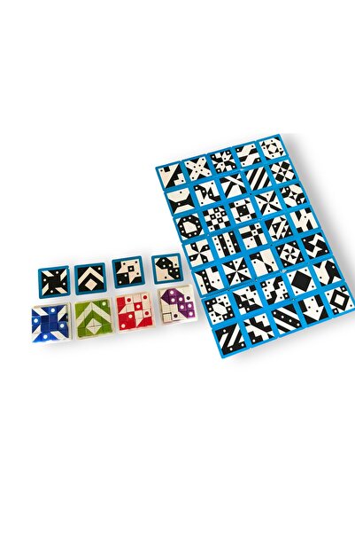 Bundera Zeka Küpleri Sihirli Küpler Görsel Beceri Küpleri Akıl Ve Zeka Oyunu - V2 Yeni