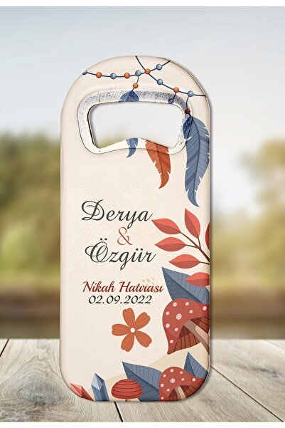 DeryalarPromosyon 10 Adet Kişiye Özel Kalıcı Baskı Hatıra Magneti Düğün Nişan...