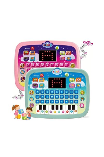 OEM Tabletă educațională, Sunmostar, Muzică, Alfabet, albastru, 3 ani+