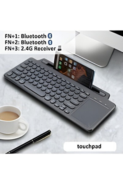 Datastar Cradle Siyah Kablosuz Wireless Klavye – Sessiz Ve Şık Tasarım