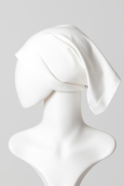 ipekistanbul Düz Boru Bone Uzun Boy - Ekru