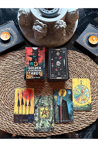 Paganca Golden Story Tarot Destesi - 78 Kart