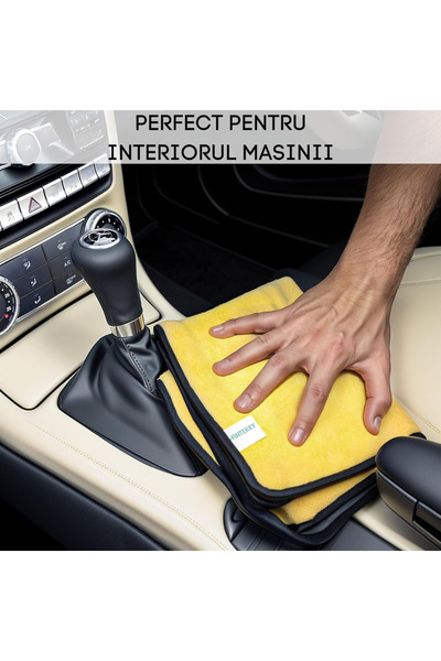 PRIMEDEO Professional High Quality Microfiber Car Cloth, 90x60cm, Perfect Car Polishing