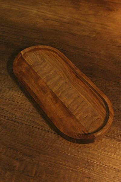 Paganca 27cm Natural Serving Tree Handmade - Snack and Oil Pot