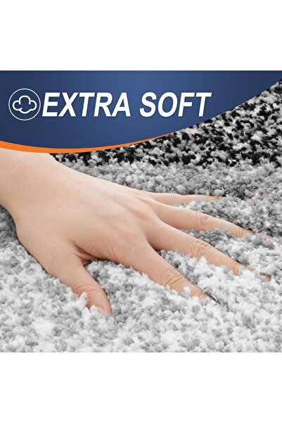 fulina Microfiber Bath Mat, 50 x 75 cm, Non-Slip Super Absorbent Bathroom Mat, Machine Washable Fluffy Shag