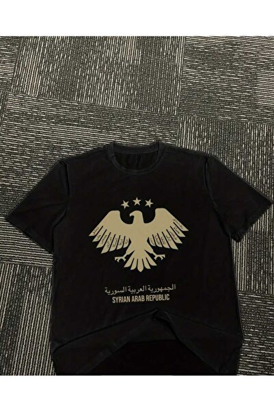 ORVIO Group Syria T-Shirt with Golden Eagle Logo