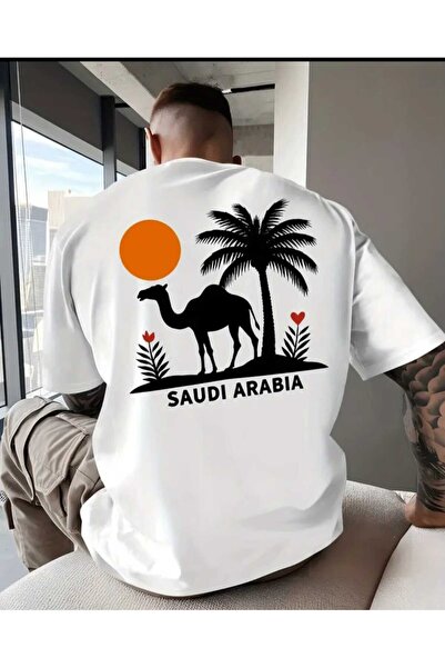 ORVIO Group Tricou pentru bărbați cu tematică Arabia Saudită