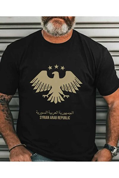 ORVIO Group Syria T-Shirt with Golden Eagle Logo