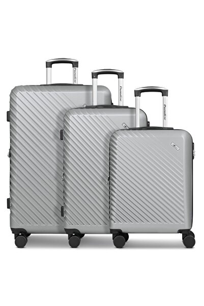 Check.In Set valize Paradise 2.0 cu 4 roți, 3 piese, cu pliuri extensibile