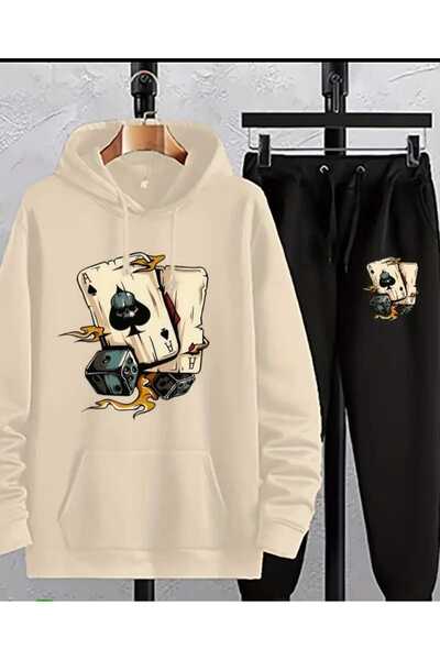 ORVIO Group Men's Cotton Tracksuit Set