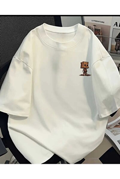 ORVIO Group Boxed Man Printed Oversize T-Shirt