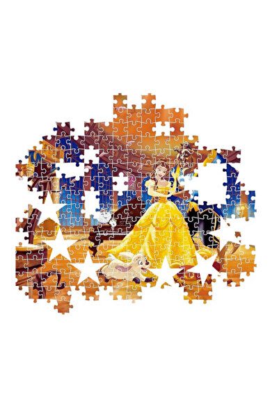 CLEMENTONI Puzzle Disney Princess - Frumoasa si Bestia, Clementoni, 1000 piese