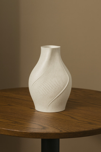 Limon 3D Desing Modern Şık Ve Dekoratif Dayanıklı Love Vazo| Salon | Seramik ...