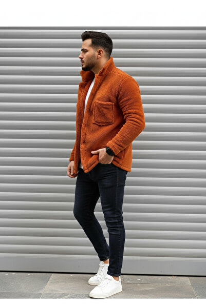 İnsane Minds Унісекс, стандартний крій, кишені, ґудзики, товста плюшева куртка