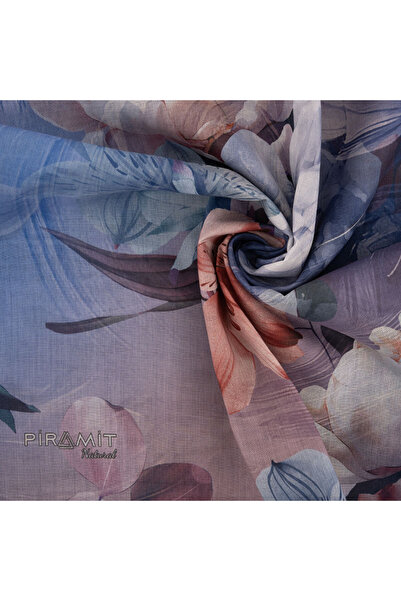 PİRAMİT Φουλάρι με φυσικό σχέδιο