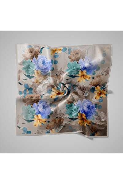 PİRAMİT Шал с естествен десен