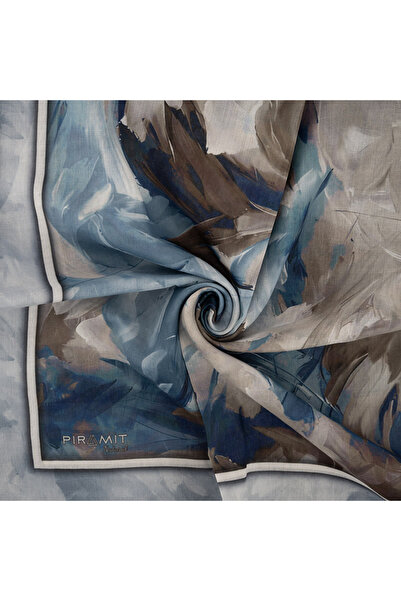 PİRAMİT Natural Patterned Scarf