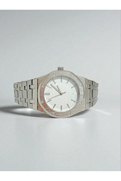 MAC CENTER Steel Men's Wristwatch-Gift Package Made-Steel Men's Wristwatch-Steel Cord-Patek Model