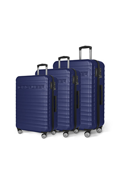 Tom Cruiser Luxury Hard Luggage with Smart Scale by - 20, 24, 28,inch - Blue,...