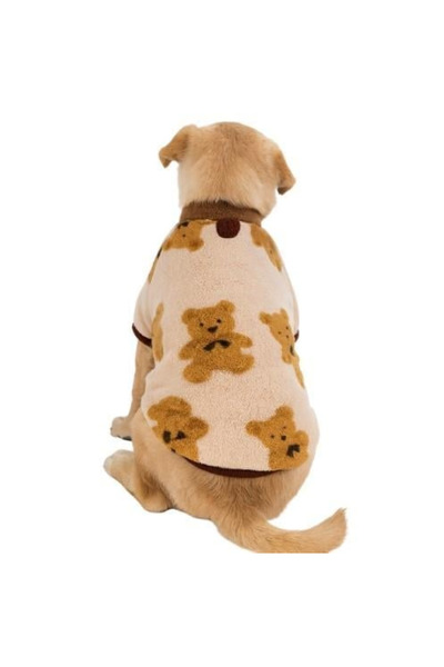GedyCo Bear Premium Plush Small Breed Dog Sweatshirt (suitable for dogs from 2 kg to 8 kg)