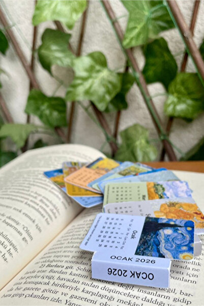 tinystoriestr 2026 Van Gogh Sticker Takvim