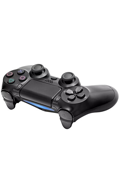 TEKMAKG PS4 Uyumlu Kablosuz Bluetooth Oyun Kolu – PC, Telefon, Tablet, Titreşimli, Şarjlı – Siyah