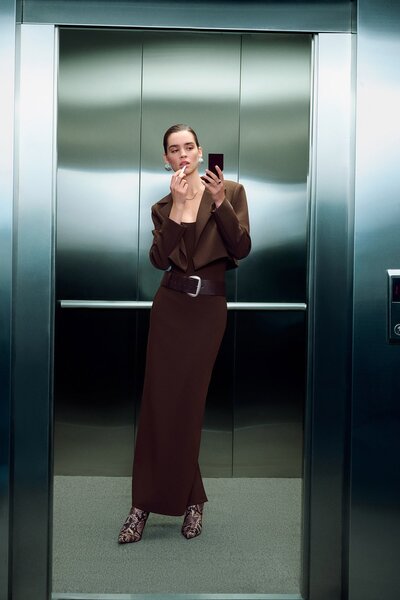 VATKALI crop blazer jacket