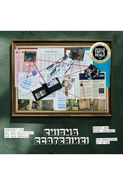 OEM Board game, Detective's File, Ecaterina's Enigma, Romanian