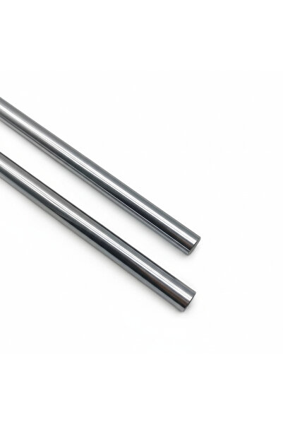 MMMETALMARKET 8mm Transmisyon Mili –Lineer Kılavuz Mili- 3D Yazıcı, CNC, Hobi Projeleri,Rulman Mili- 50cm-2 Adet