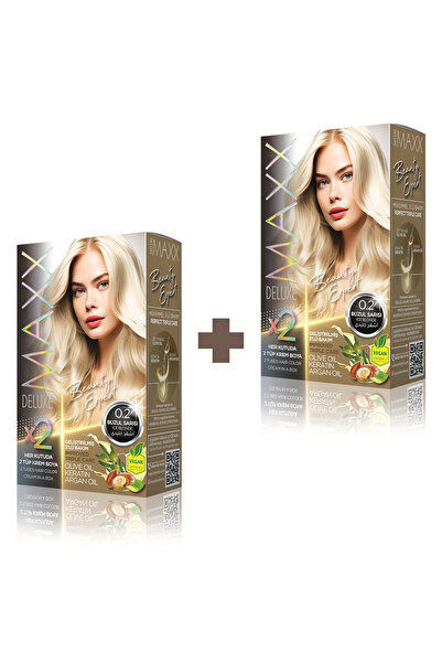 MAXX DELUXE 2'li Beauty Expert Set Boya 0.2 Buzul Sarısı