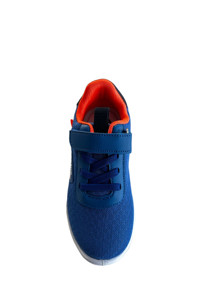 pepino Pantofi sport albaștri pentru băiat - Py23-1213, Saks Phosphor Orange