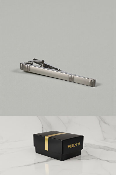 Milleniva Chain Striped Breastpin