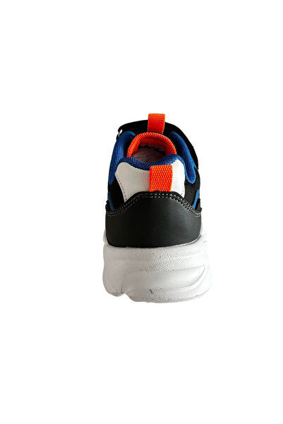 pepino Fy23-1440 Black Cobalt Boys' Filet Sports Shoes Black Orange