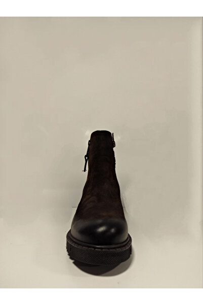 venüs ayakkabı Venüs 1950807K Kadın Deri Bot Kahverengi