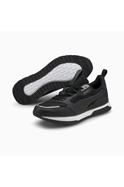 Puma R78 Trek 3800728 01 Erkek Spor Ayakkabı Siyah Beyaz
