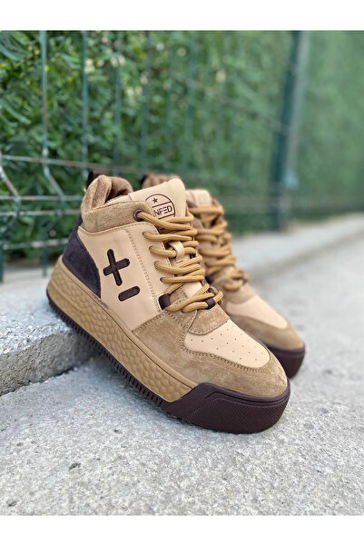 Guja 23K359-7 Kadın Sneakers Günlük Giyim Camel