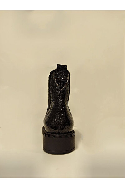 venüs ayakkabı Venüs 2152211K Kadın Deri Bot Siyah