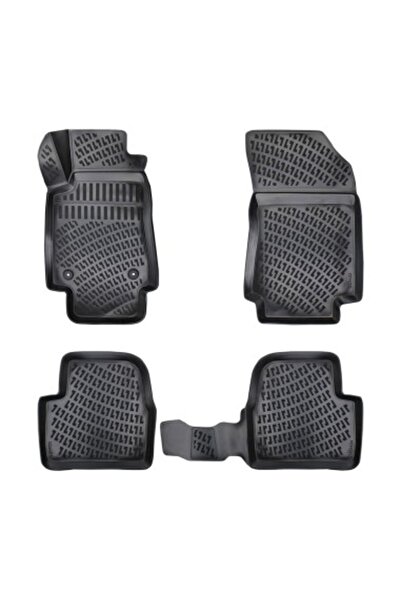 Umbrella Σετ λαστιχένια πατάκια αυτοκινήτου για Citroen C3 Aircross 2017-