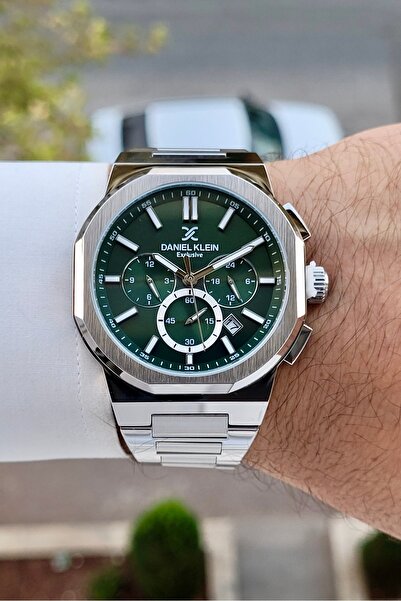 Daniel Klein Kadranı Yeşil Kordonu Metalik Renk 2 Yıl Garantili Göstergeleri ...